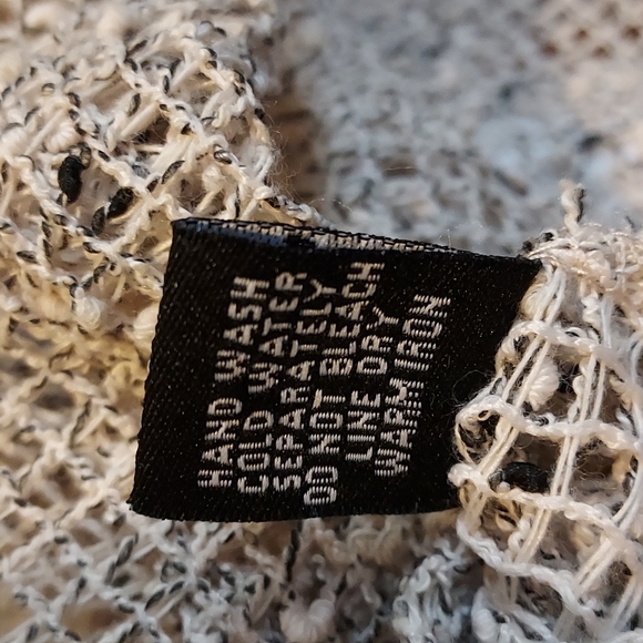 NWOT open-weave, short-sleeved cardigan by Kaktus, women's size 3X. - Picture 8 of 8